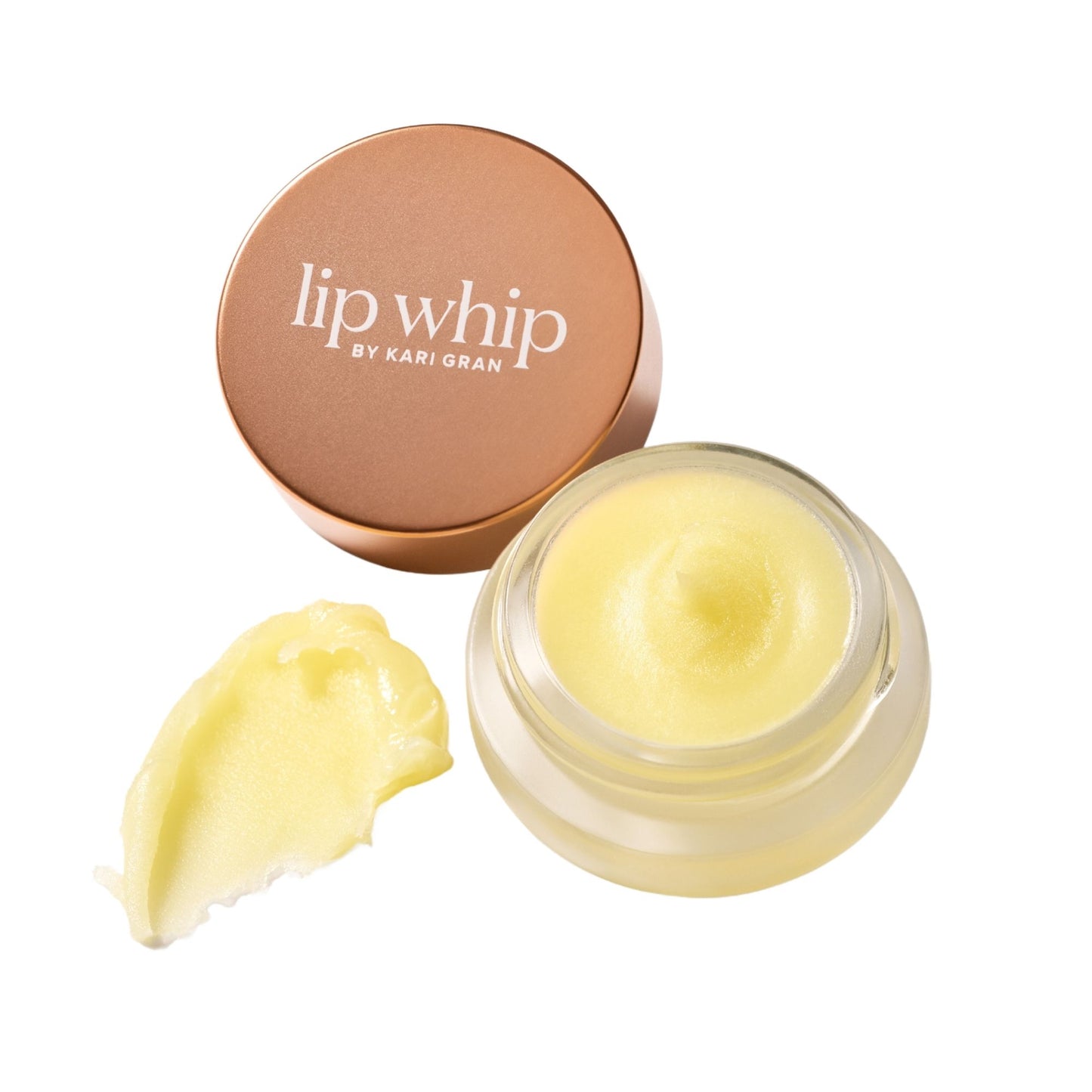 Dolce Vita | Lip balm container with 'lip whip by Kari Gran' on a white background