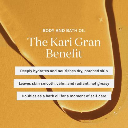 benefits of body and bath oil