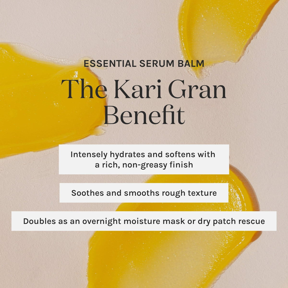benefits of essentials serum balm