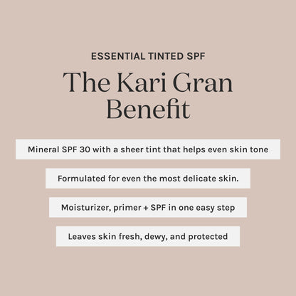 benefits of essential tinted spf