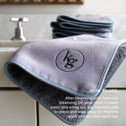how to use exfoliating washcloth