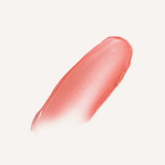 swatch of rosie gold lip whip