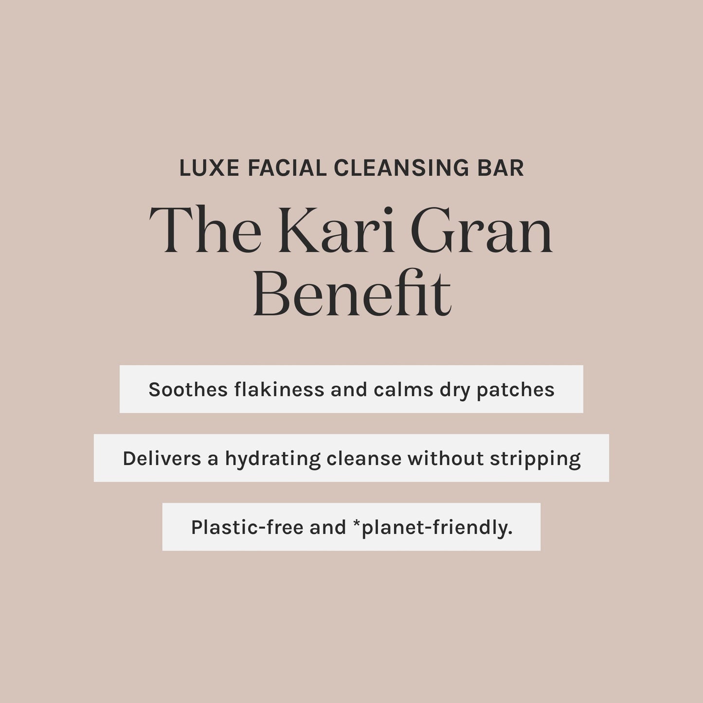 benefits of luxe cleansing bar