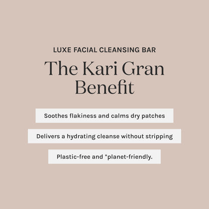 benefits of luxe cleansing bar