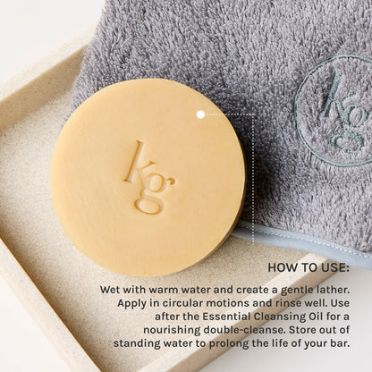 how to use luxe cleansing bar